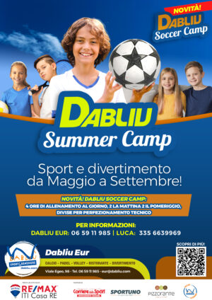 Centri Estivi 2025 Dabliu Eur